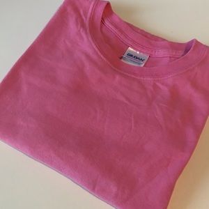 ** FREE ADD-ON** Pink Gildan Heavy Cotton T-Shirt